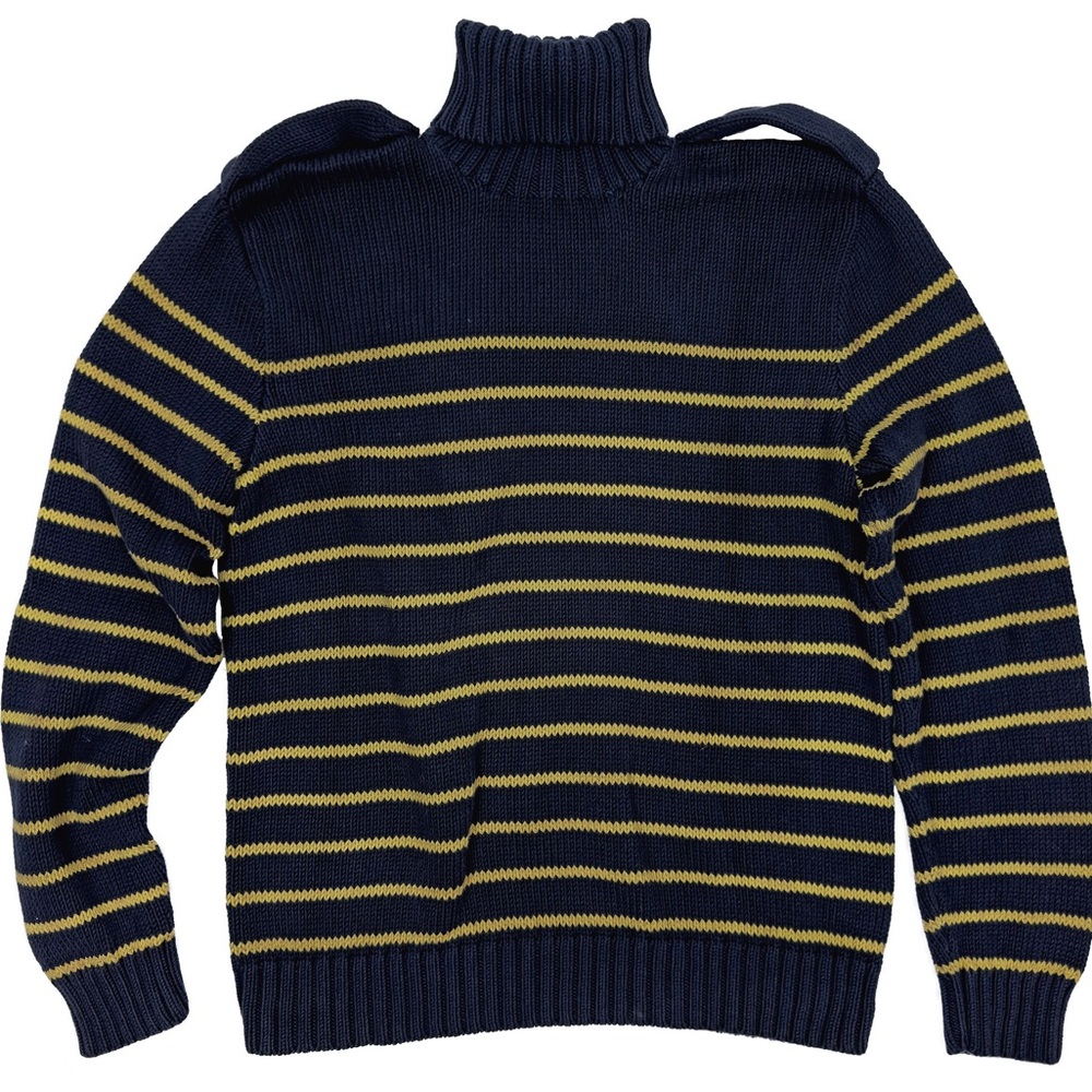 Vintage nautical inspired Men’s Polo Ralph Lauren Turtleneck Size L